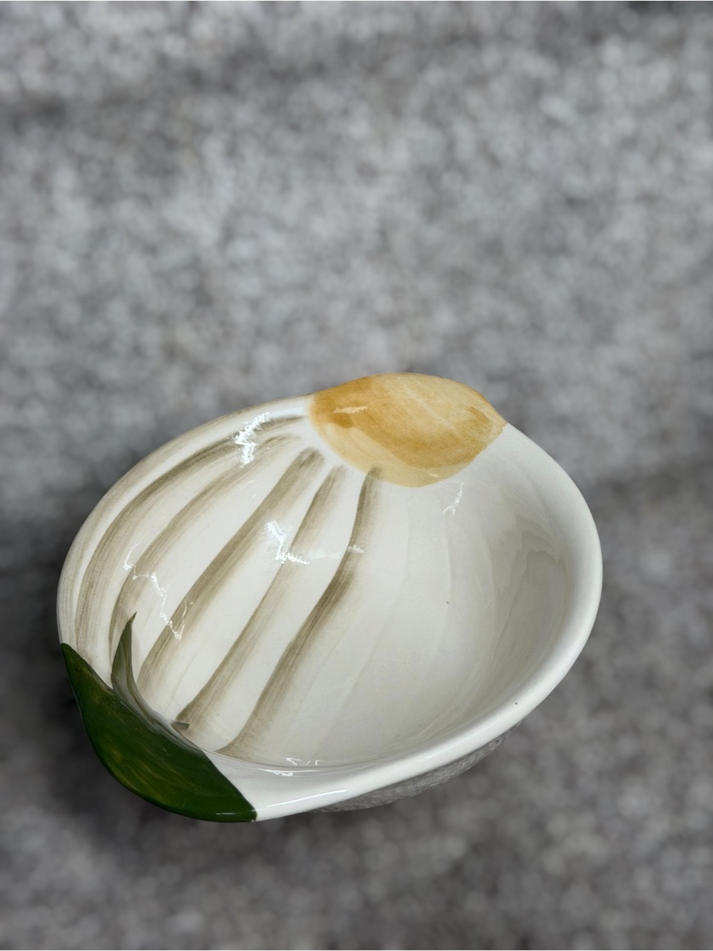 Pier 1 Onion Bowl Ceramic Farmhouse Condiment Dip Bowl Food Shaped Kitchen Decor - Picture 3 of 5